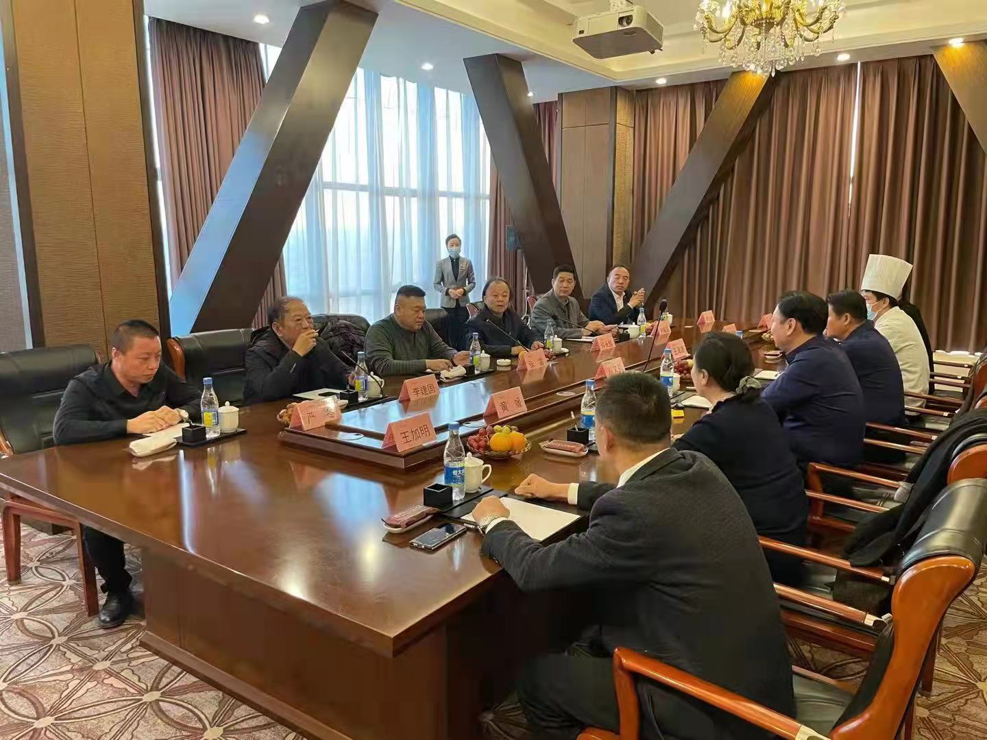 山东省烹饪协会莅临周村齐悦国际酒店指导工作